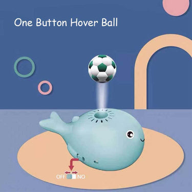 AquaBreeze | Enfriamiento divertido - Ventilador portátil de globo flotante de ballena para niños